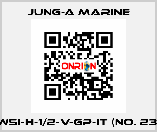 WSI-H-1/2-V-GP-IT (No. 23) JUNG-A MARINE