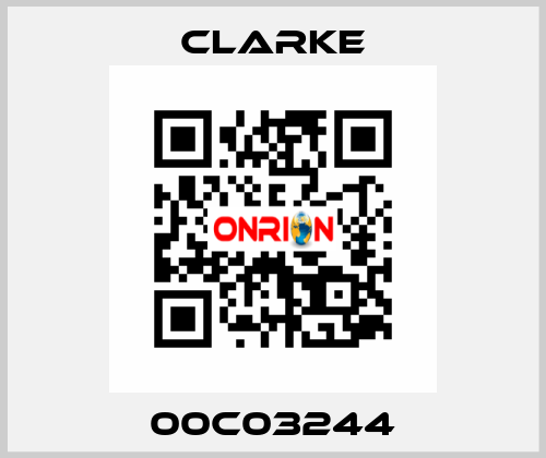 00C03244 Clarke