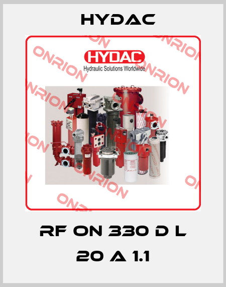 RF ON 330 D L 20 A 1.1 Hydac