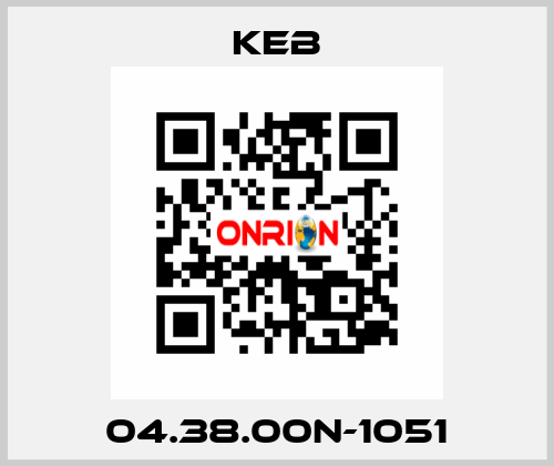 04.38.00N-1051 KEB