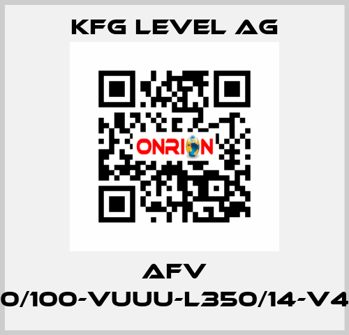 AFV F120/100-VUUU-L350/14-V44A KFG Level AG