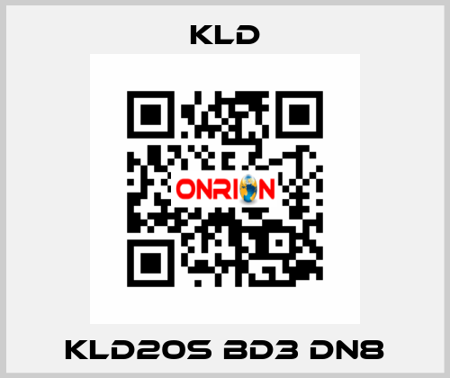 KLD20S BD3 DN8 KLD