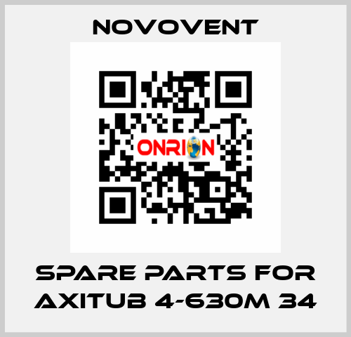 Spare parts for AXITUB 4-630M 34 Novovent