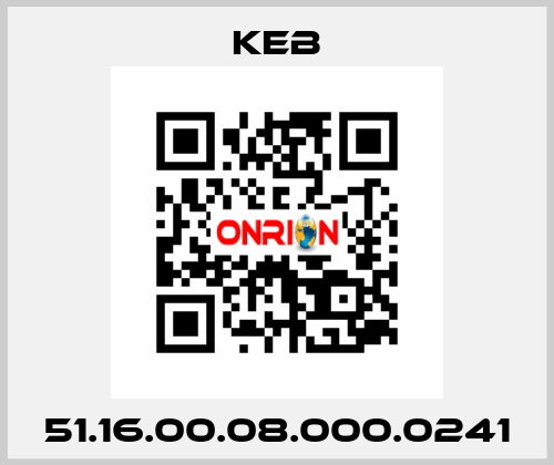 51.16.00.08.000.0241 KEB