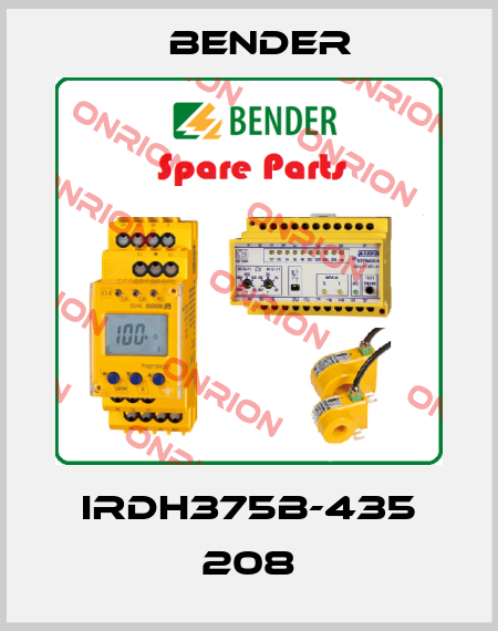 IRDH375B-435 208 Bender
