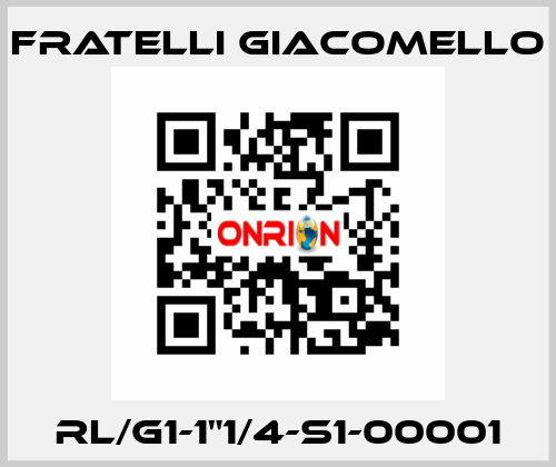 RL/G1-1"1/4-S1-00001 Fratelli Giacomello