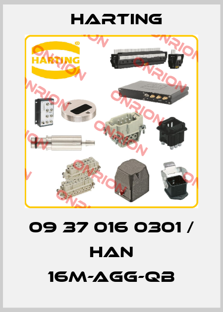 09 37 016 0301 / Han 16M-agg-QB Harting