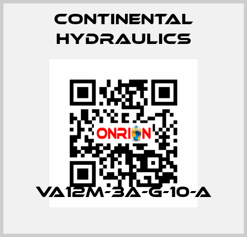 VA12M-3A-G-10-A Continental Hydraulics