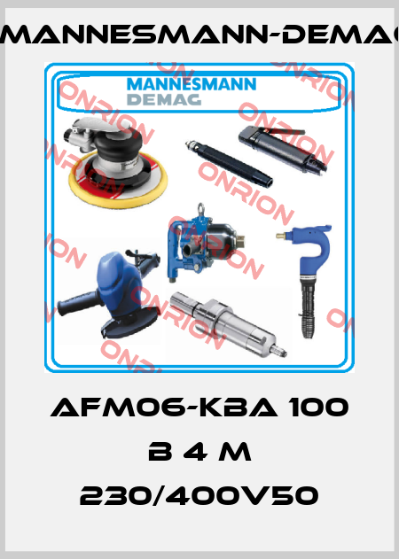 AFM06-KBA 100 B 4 M 230/400V50 Mannesmann-Demag