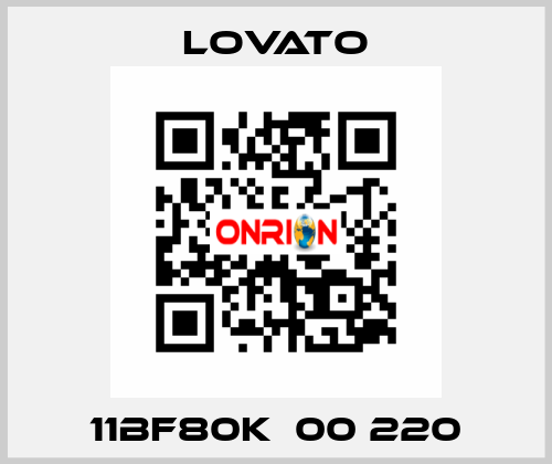 11BF80K  00 220 Lovato