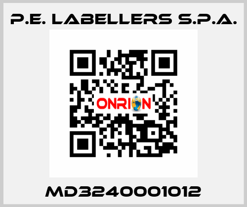 MD3240001012 P.E. Labellers S.p.a.