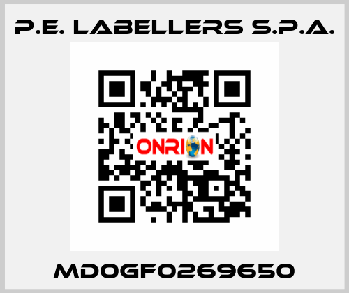 MD0GF0269650 P.E. Labellers S.p.a.