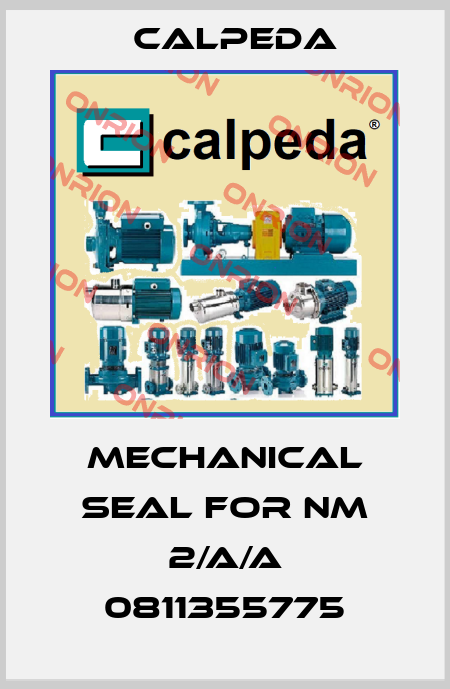 mechanical seal for NM 2/A/A 0811355775 Calpeda