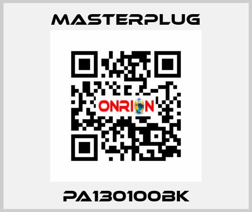 PA130100BK Masterplug