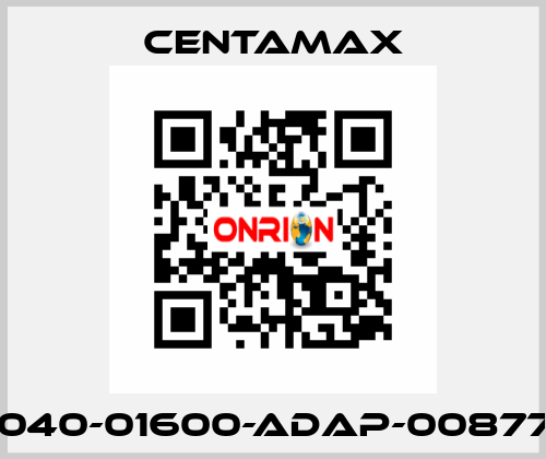 0040-01600-ADAP-008777 CENTAMAX