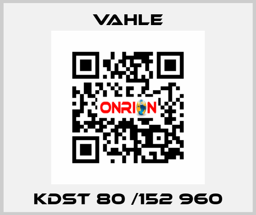 KDST 80 /152 960 Vahle