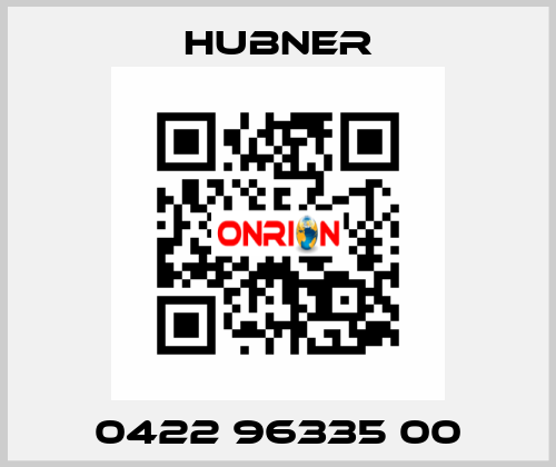 0422 96335 00 HUBNER