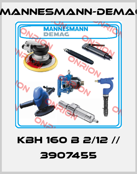 KBH 160 B 2/12 // 3907455 Mannesmann-Demag