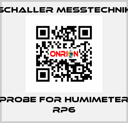 Probe for Humimeter RP6 Schaller Messtechnik