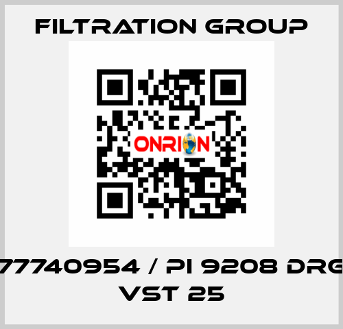 77740954 / PI 9208 DRG VST 25 Filtration Group