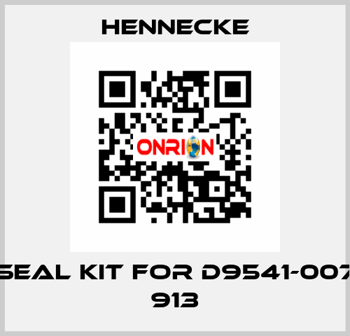 seal kit for D9541-007 913 Hennecke