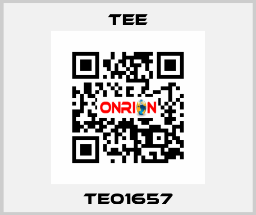 TE01657 TEE