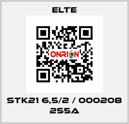 STK21 6,5/2 / 000208 255A Elte