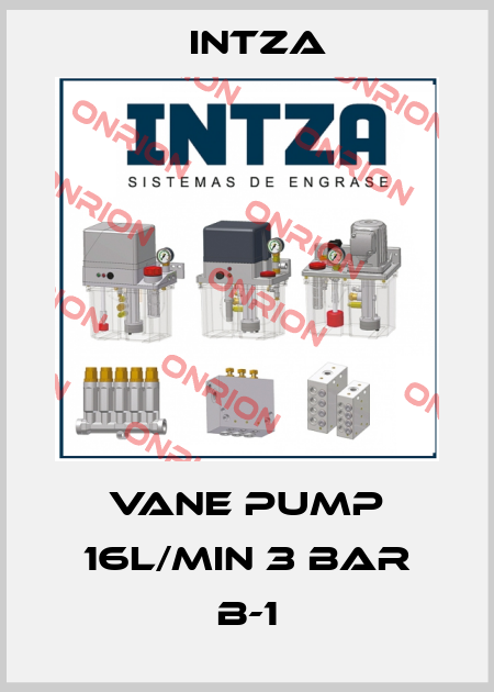 VANE PUMP 16L/MIN 3 BAR B-1 Intza