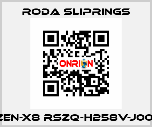 ZEN-X8 RSZQ-H258V-J001 Roda Sliprings