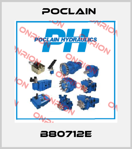B80712E Poclain