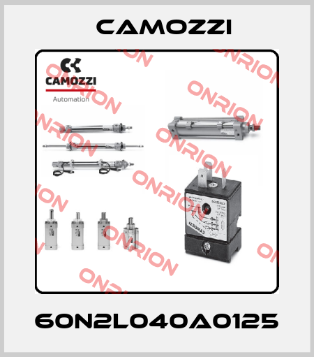 60N2L040A0125 Camozzi
