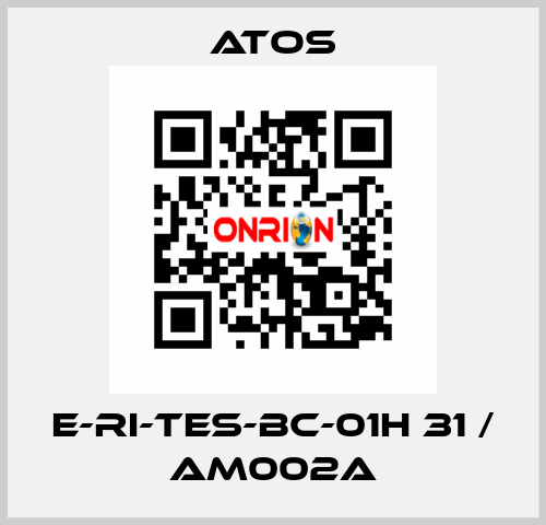 E-RI-TES-BC-01H 31 / AM002A Atos