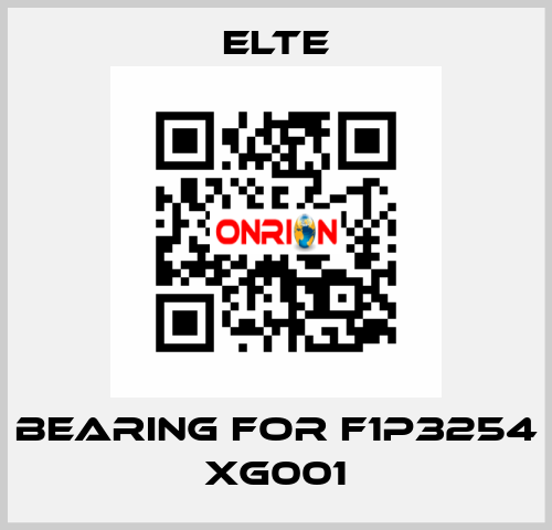 bearing for F1P3254 XG001 Elte