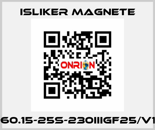 GIs-60.15-25S-230IIIGF25/V1474 ISLIKER MAGNETE