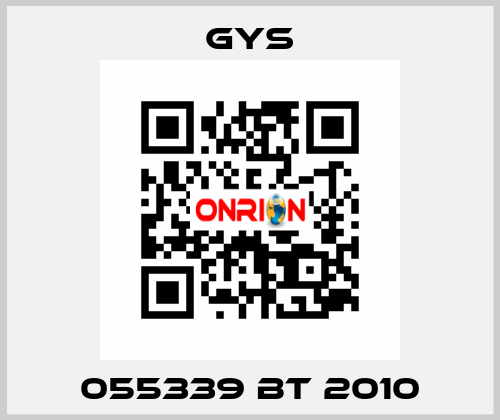 055339 BT 2010 GYS