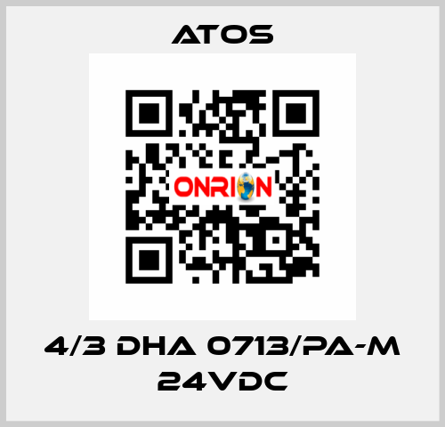 4/3 DHA 0713/PA-M 24VDC Atos