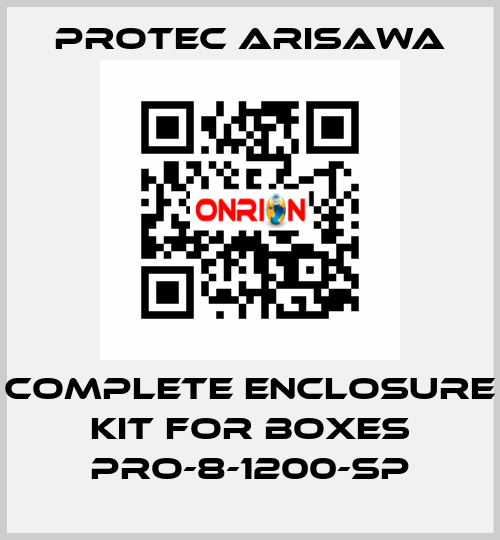 Complete enclosure kit for boxes PRO-8-1200-SP Protec Arisawa