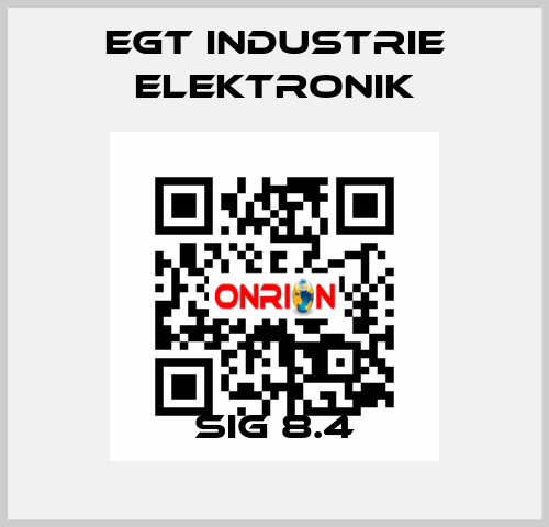 SIG 8.4 EGT Industrie elektronik