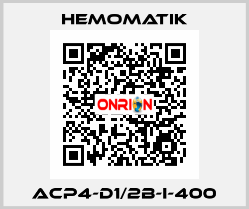 ACP4-D1/2B-I-400 Hemomatik