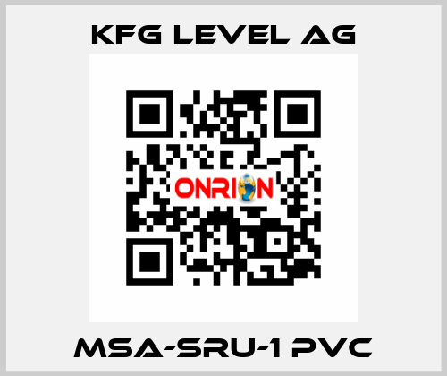 MSA-SRU-1 PVC KFG Level AG