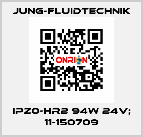 IPZ0-HR2 94W 24V; 11-150709 JUNG-FLUIDTECHNIK