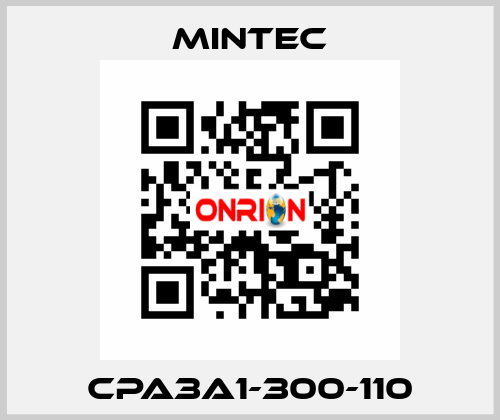 CPA3A1-300-110 MINTEC