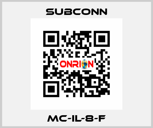 MC-IL-8-F SubConn