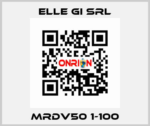 MRDV50 1-100 ELLE GI SRL