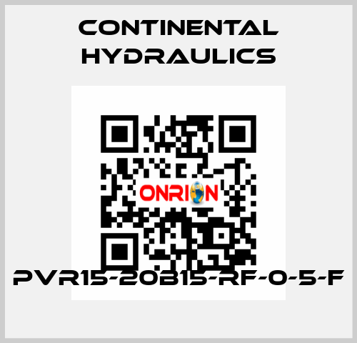 PVR15-20B15-RF-0-5-F Continental Hydraulics