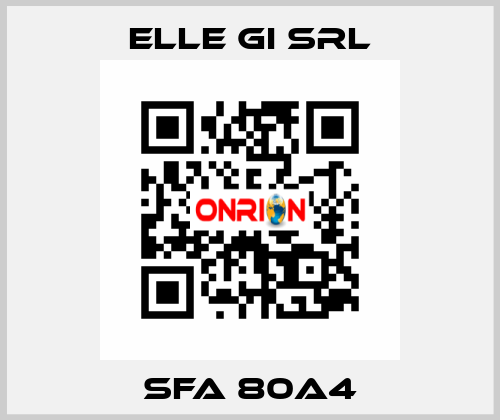 SFA 80A4 ELLE GI SRL