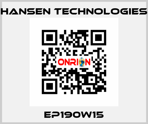 EP190W15 HANSEN TECHNOLOGIES