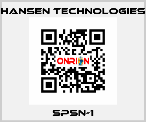 SPSN-1 HANSEN TECHNOLOGIES