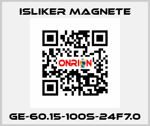 GE-60.15-100S-24F7.0 ISLIKER MAGNETE