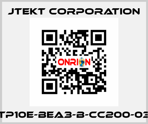 TP10E-BEA3-B-CC200-03 JTEKT CORPORATION